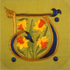 Illuminated Initials J Pattern