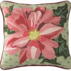Dahlia Needlepoint Cushion Kit
