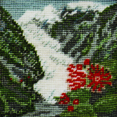 Franz Joseph Glacier Needlepoint Kit
